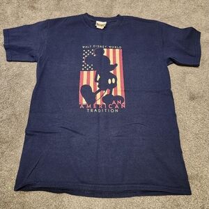 Disney Navy Blue American Tradition T-Shirt